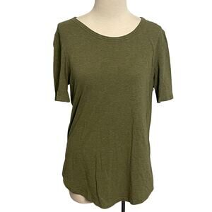 Lululemon‎ Women’s Long T-Shirt Olive Green Size 10